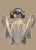 DUTIES FREE A refined expression of Italian craftsmanship, this pair of Murano wall lights features delicate...