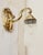 Metal Antique Art Nouveau Wall Lamps, 1890s, Set of 2 For Sale - Image 7 of 10