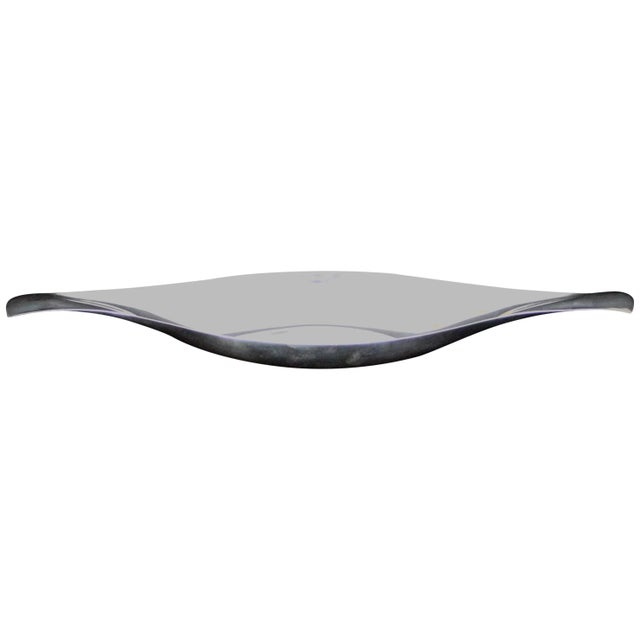 Vintage John Prip for Reed and Barton Silverplate Modernist Dish For Sale - Image 13 of 13