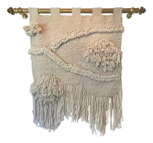 100% Natural Handwoven Wool Tapestry/ Wall Art