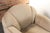 Vintage Art Deco-Style Chaise Lounge in Taupe Chenille With Ebonized Plinth Feet For Sale - Image 12 of 18