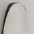 Space Age Italian Cobalt Blue Mirror Curved Glass in the style of Cristal Art, 1970s For Sale - Image 4 of 7