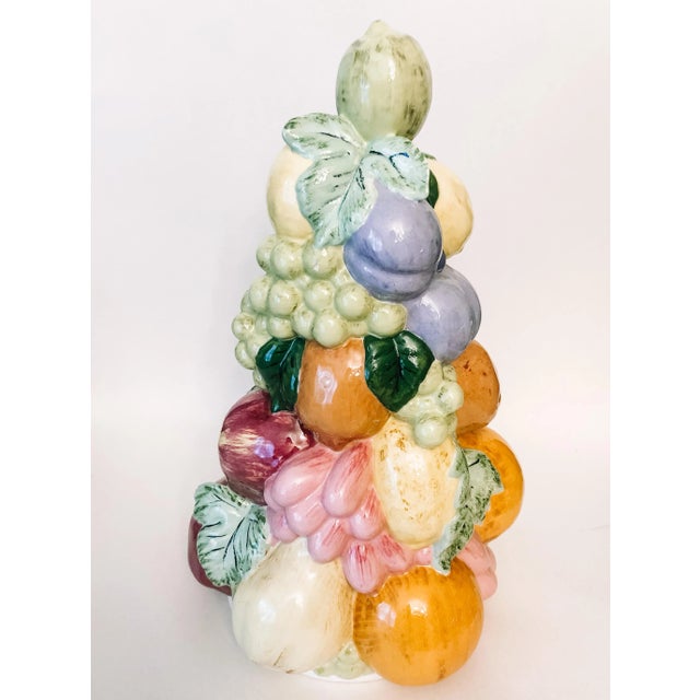 Vintage 1960s Porcelain Topiary Centerpiece For Sale - Image 12 of 12