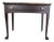 Vintage Distressed Writing Table With Single Drawer & Ceramic Knobs For Sale