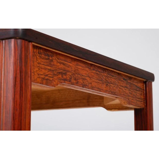 Wood Rosewood Side or Coffee Table, Denmark, 1960s For Sale - Image 7 of 8