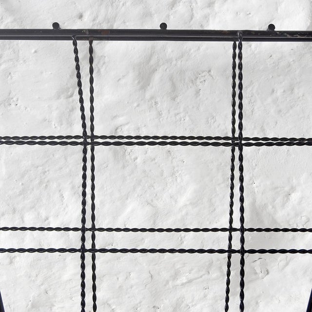 Vintage French Magazine Rack with Ashtray Holder, 1960s For Sale - Image 9 of 11