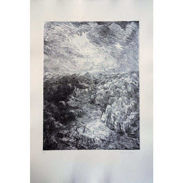 Henry William Singer, Alpilles, Etching For Sale