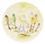 Large Italian Handmade Wall Ceramic Plate by Lina Poggi Assalini for Ce. As., 1940s For Sale