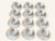 White 96-Pc Rosenthal Continental Classic Rose 2554-61 China Set Service for 12 For Sale - Image 8 of 17