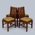 Contemporary Vintage Mango Wood High-Back Dining Chairs, 1990s, Set of 4 For Sale - Image 3 of 7