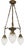 Vintage Art Deco Pendant Light, 1930s For Sale