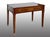 Metal Antique Lombard Center Desk in Wood, Late 18th Century For Sale - Image 7 of 7