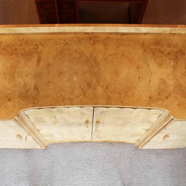Brown Vintage Art Deco Sideboard, 1930s For Sale - Image 8 of 10