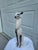 Tall Mid-Century Modern Gray and White Cat For Sale - Image 6 of 14