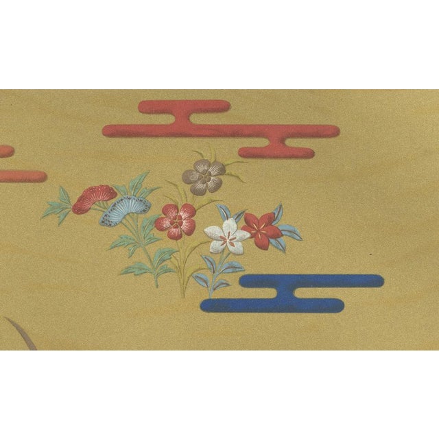 Intricate Patterns of Japanese Fan Design, 1884, Paper For Sale - Image 4 of 4