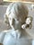 Late 20th Century Heavy Marble Sculpture of a Young Girl Bust 12"x12" - 33 Pound For Sale In Philadelphia - Image 6 of 14