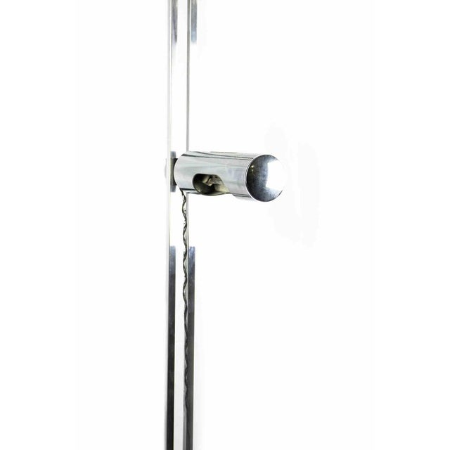 1970s Vintage Cromoluce Floor Lamp in Steel from Studio Stilnovo, Italy, 1970s For Sale - Image 5 of 7