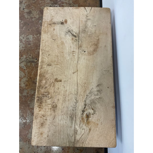 Early 20th Century Scandinavian Baroque Rustic Oak Side Table For Sale - Image 16 of 17