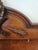 Vintage Carved Wood Furniture Pediment Crest, French Style Architectural Applique, Ornate Laurel Wreath Furniture Topper Decor For Sale - Image 10 of 11