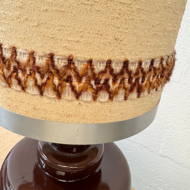 Dimensions: H121 x W32 cm Color: Brown Materials: Ceramic, porcelain, and earthenware Style: Vintage Vintage ceramic and...