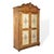 1920s Vintage Decorated Wardrobe in Fir, 1920s For Sale - Image 5 of 5