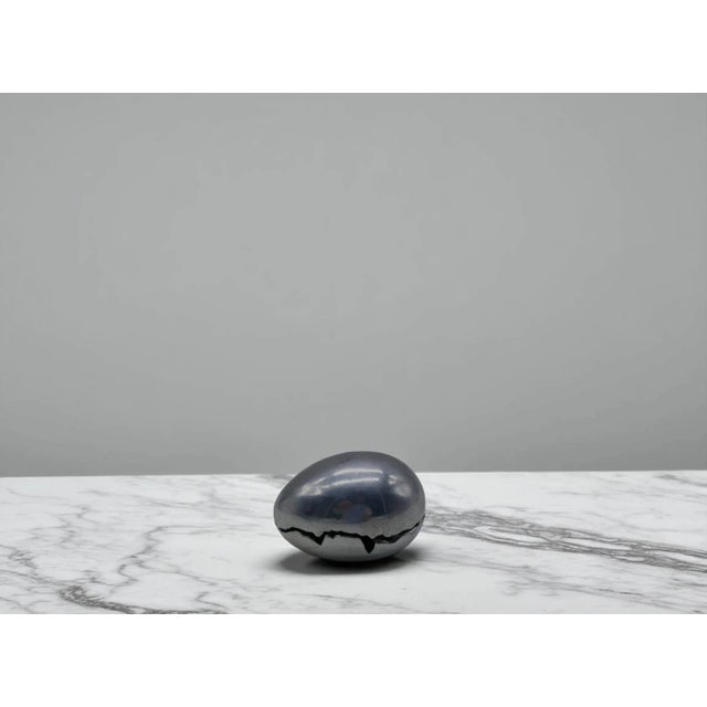 1970s Egg Cracking Sculpture by Mario Setti, 1975 For Sale - Image 5 of 7