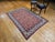 Vintage Persian Qum Area Rug, Hand-Knotted Wool, Allover Paisley & Vine Pattern, 5x7, Red & Ivory For Sale - Image 4 of 18