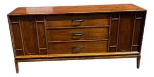 Mid 20th Century Modern Walnut Credenza