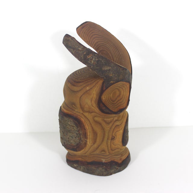 This is a hand carved, wood owl. Signed by the First Nations artist Wilmer Nadjiwon. Would look great on a book shelf...