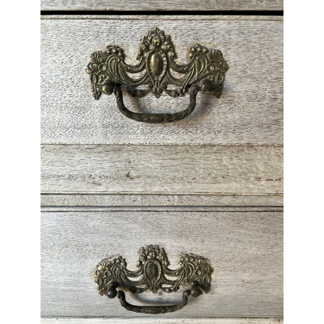 19th Century Bleached Oak Dutch Bombay Chest of Drawers For Sale - Image 17 of 18