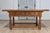 Tuscan 1790s Walnut Refectory Table with Carved Scoop Motifs and Turned Legs For Sale - Image 11 of 18