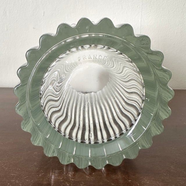Glass Cristal d'Arques "Athena" Crystal Vase, Vintage by Luminarc For Sale - Image 7 of 7