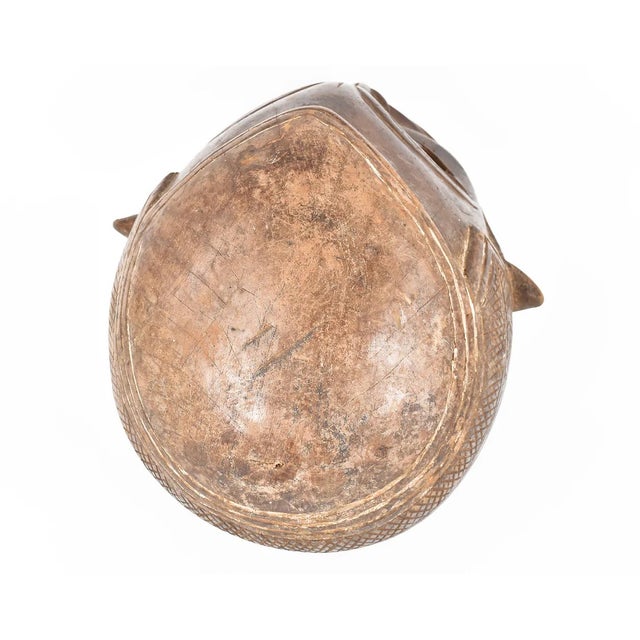 Early 20th Century Suku Wood Helmet Mask For Sale - Image 4 of 6