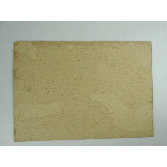 Mid 20th Century Vintage Mid Century Autumn Farmhouse Landscape Painting For Sale - Image 5 of 6