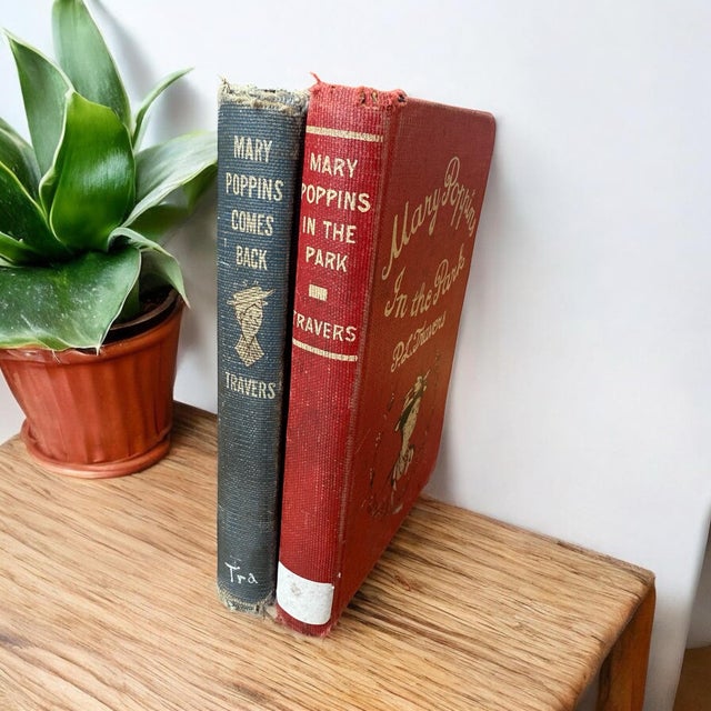 Rare find- a misprint of a 1935 Mary Poppins Comes Back By P.L Travers Note: Misspelling of author’s name on the front...