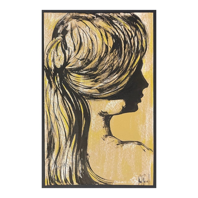 1960s Paul Russell Portrait of a Lady For Sale
