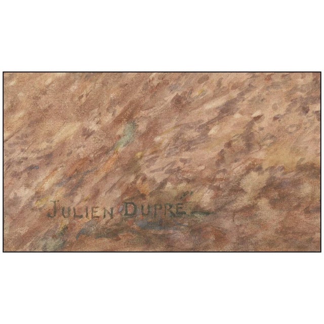 Realism Late 19th Century Milkmaid, Julien Dupré For Sale - Image 3 of 4