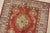 Kazak Runner 2’8” X 9’8” Red Wool Tribal Hand-Knotted Oriental Rug For Sale In Philadelphia - Image 6 of 13