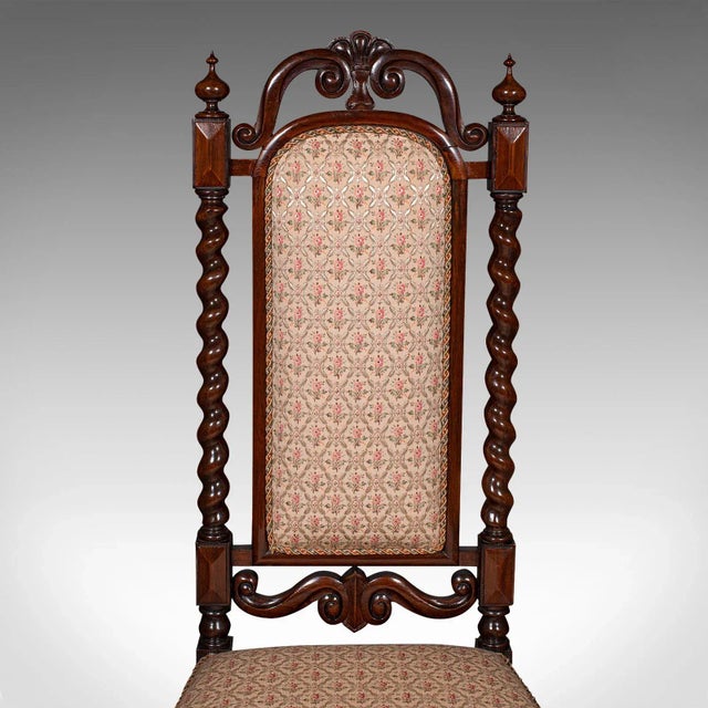 Pink 1835's English Antique Morning Room Chair For Sale - Image 8 of 12
