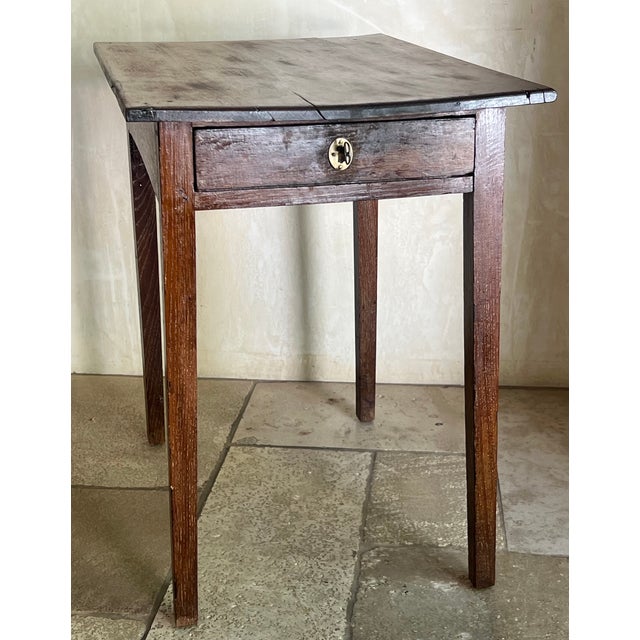 Late 18th Century Georgian Side Table, Hand-Crafted Pine, England For Sale In San Francisco - Image 6 of 11