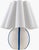 Traditional Kinki Accent Table Lamp Blue For Sale - Image 3 of 3