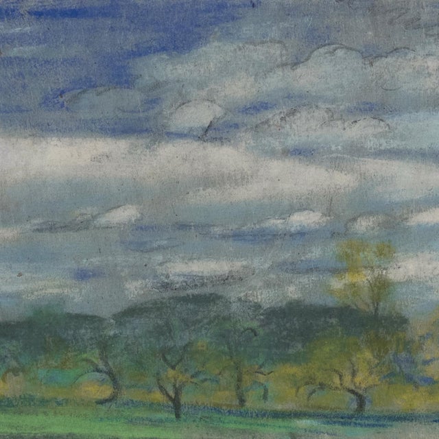 1910s 'Orchard Beneath Blue Sky', by Arthur Bowen Davies, New York Armory, Ashcan School, Asl, Aic, NYMoMA For Sale - Image 5 of 9