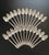81 Pieces 1847 Rogers Bros. First Love 1937 Silverplate Flatware Set - Service for 10 For Sale - Image 12 of 14