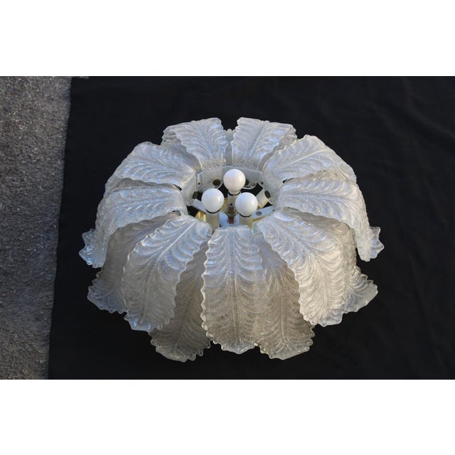 Glass Uranus Ceiling Lights from Seguso, 1960s, Set of 2 For Sale - Image 15 of 18