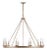 Telta 10-Light 46.5" Chandelier in Gold For Sale
