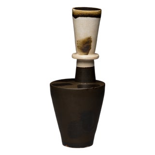 Studio Ceramic Vase by Friedhelm Tschentscher, 1960s For Sale