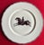 Art Deco Large French Paris Porcelain Art Deco Charger Plate With Equestrian Silhouette of Horse & Rider Manner of Gio Ponti Signed Primavera For Sale - Image 3 of 6