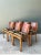Vintage Art Deco Style Burl Wood Dining Chairs - Set of 6 For Sale - Image 4 of 12