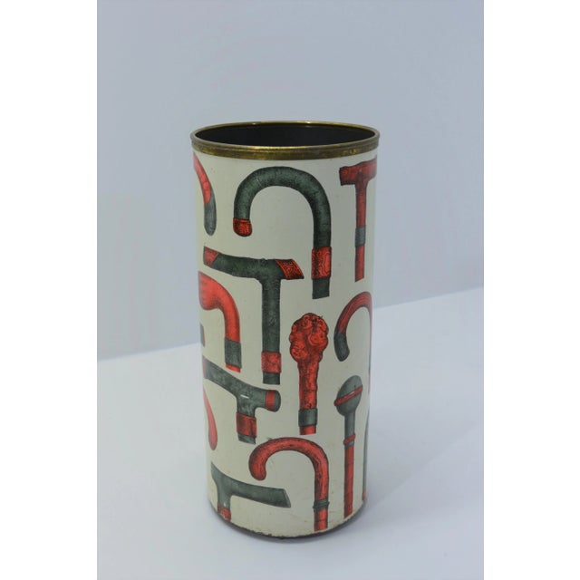 Vintage Umbrella Stand by Atelier Fornasetti, 1950s For Sale - Image 6 of 6