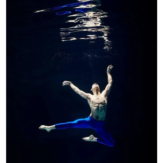 Henrik Sorensen, Ballet Dancer Underwater, Photographic Paper, in Flawless conditions. Designed from 2000 This piece has...